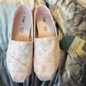 Adorable Toms year of the pig limited edition classic slip on canvas shoe